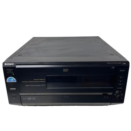 Reproductor de CD Sony DVP-CX850D 200 discos DVD sin control remoto probado y funciona - Imagen 1 de 15