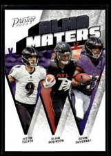 2023 Panini Prestige #AM-24 Bijan Robinson Devin Duvernay Tucker Alma Maters NFL