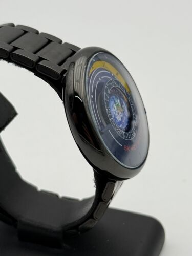 skmei earth timing constellation watch 43mm rare - Imagen 5 de 9