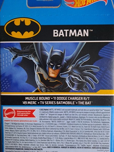 Pack x 5 Batman 🔥 11 Dodge Charger RT 49 Merc TV series Batmobile the bat bound - Imagen 2 de 2