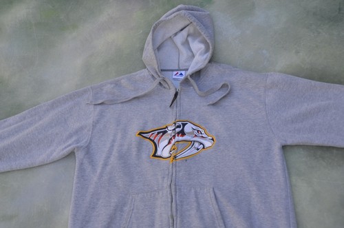 Vintage Majestic NHL Nashville Predators Men's Hoodie Jacket__PLS SEE PICTURES. - Picture 2 of 12