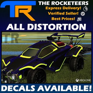 Details About Xbox One Rocket League Every Distortion Very Rare Decal Octane Dominus Gt Etc