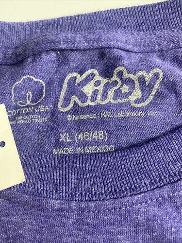Nintendo KIRBY Purple T Shirt Mens XL New With Tags Original - Picture 4 of 8