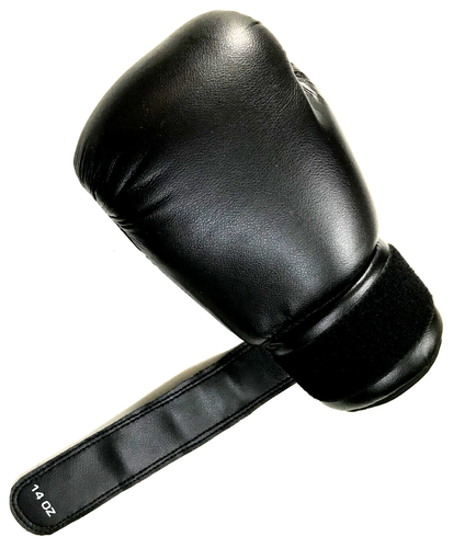 American MMA Mixed Martial Arts 14 Ounce Fight Gear Gloves Boxing Black Adult M - Picture 9 of 9