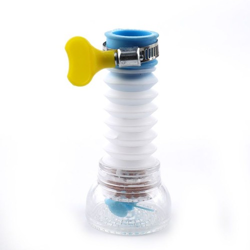 360° drehbare Wasserhahndüse Leitungswasserhahn Wasserfilter spritzwassergeschützter Booster - Bild 14 von 15