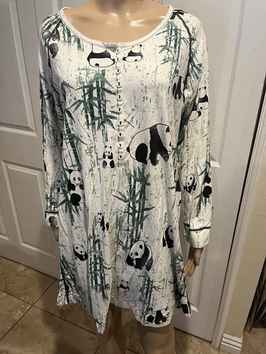 Soma Intimates Panda Nachthemd 100% Baumwolle - Bild 2 von 2