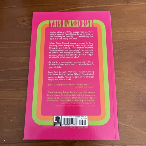 Paul Cornell This Damned Band (Paperback) - FREE AUS POST! - Picture 2 of 2