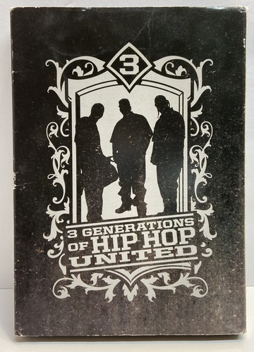 3 Generations of Hip Hop United Exclusive DVD With Box And Slip Cover Ice T - Picture 5 of 12