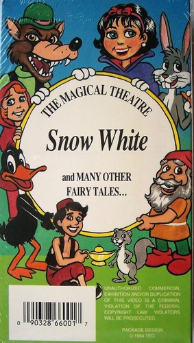 Snow White & Other Fairy Tales By The Magical Theatre (VHS, 1994, Animated) - Picture 5 of 5