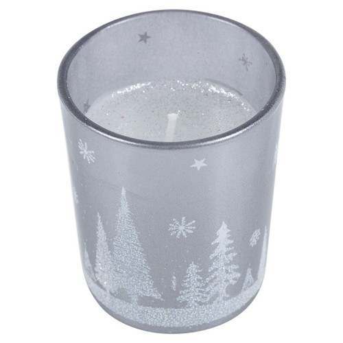 3 vasos de luz de té de diseño de invierno para relajar la noche de Navidad tarro colorido hogar - Imagen 2 de 7
