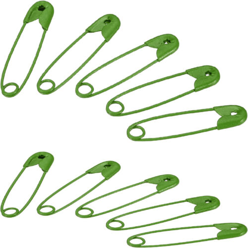Small Safety Pins 27MM Metal Assorted Safety Pin Stationery Craft sewing Hemming - Picture 19 of 50