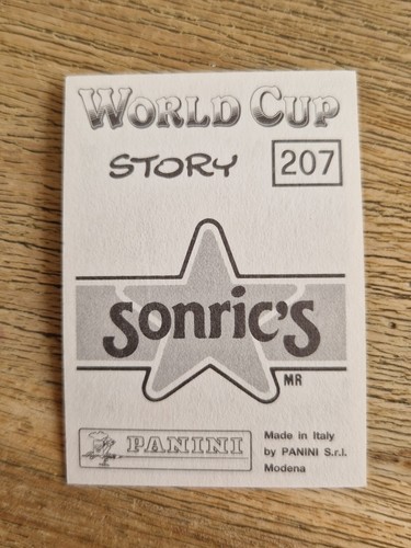 Panini Fußball WCS WM 1990 Sammelbild Deutschland Thomas Hässler - Bild 2 von 2