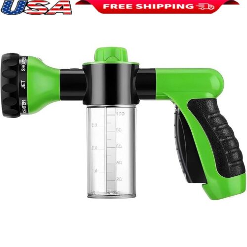 Pet Shampoo Dispenser Hose Nozzle Dog Bathing Garden Sprayer Adjustable Easy New