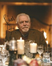 Brian Cox Beckett Authentic Succession Logan Roy Signed 8x10 Photo Brian Cox Beckett Authentic Succession Logan Roy Signed 8x10 Photo