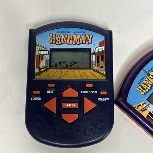 Handheld Electronic Game Lot of 3 Hangman 3 Colors TESTED - Picture 4 of 5