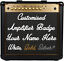 thumbnail 1  - Custom Guitar Amplifier Badge Emblem Amp Cab Logo Sign Text for Marshall