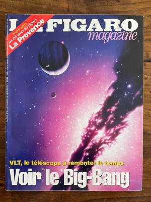 FIGARO MAGAZINE Août 1998 - Télescope VLT - Stanley KUBRICK - Vignes PROVENCE