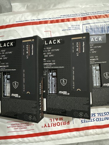 WD WD_BLACK SN850X 4TB Interne NVMe SSD (WDBB9G0040BNC-WRSN) VERSIEGELT 7300MB NEU - Bild 6 von 7