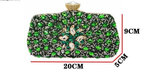 Strass Schuhe und Tasche Set Damenschuhe Sandalen Mitte 6 cm Luxus Party Mode - Bild 5 von 19