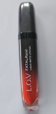 L.O.V FATALmuse Liquid Matte Lipstick Nr 740 Fiery Envy  