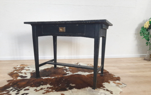 Tisch Holztisch Schreibtisch Massivholz - Bild 3 von 14