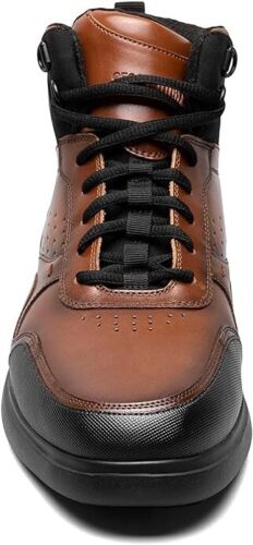 STACY ADAMS Men's Mayson Cognac Mid Lace Up Sneaker Fashion Boot Size 10 M New - Picture 5 of 9