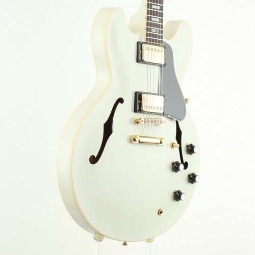Gibson Custom Shop 1964 ES-335 VOS Polaris White Gold Hardware Electric Guitar - Picture 4 of 14
