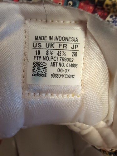 Adidas Attitude Size 10 US ( NO SHOELACES) - Picture 12 of 20