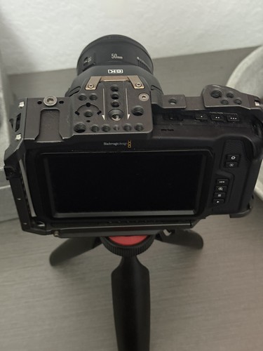 Blackmagic Pocket Cinema Camera 6K (50mm Canon EF Lens) with SmallRig Cage - Picture 4 of 4
