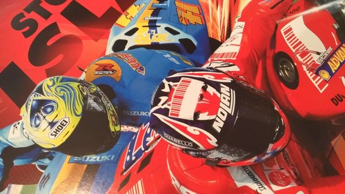 Nicky Hayden genuine hand signed Australian Grandprix MotoGp Poster Casey Stoner - Picture 3 of 7