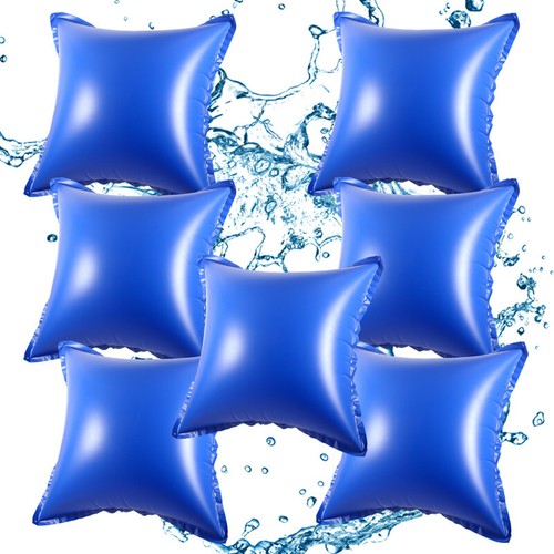 1-20x Poolkissen Kissen Sicherheitsventil Schwimmbad Luftkissen Plane 120x120cm - Bild 17 von 22