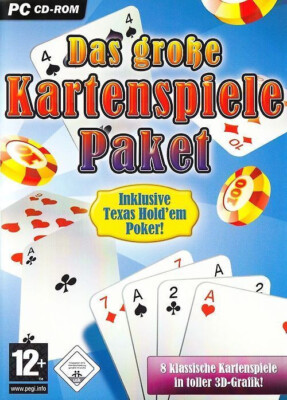   Das große Kartensiele Paket - (PC DVD Spiel) (DE) OVP + Texas Holdém Poker 