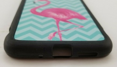 Universal grün Chevron maßgefertigt Flamingo Stoßfänger Schale Etui Abdeckung für LG G5 Handy - Bild 6 von 12