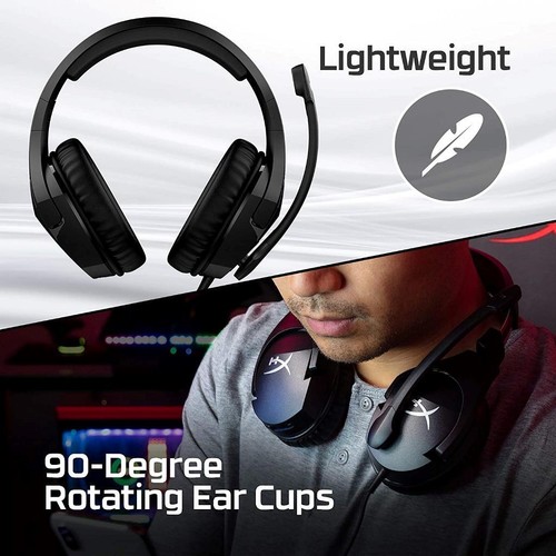 HyperX Cloud Stinger S Gaming Headset 7.1 Sound Swivel to Mute Noise Cancelling - Picture 9 of 14