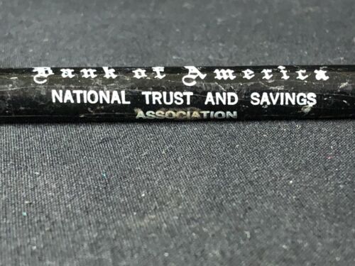 VNTG BANK OF AMERICA QUILL PEN WOOD HANDLE NATIONAL TRUST SAVINGS ASSOCIATION - Picture 3 of 8