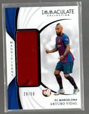 2018-19 Immaculate Collection Magnificient Memorab #7 Arturo Vidal Jersey /50
