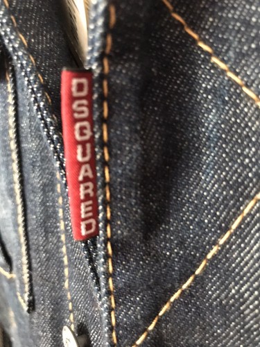 DSQUARED2 Distressed Denim Jacket, Trucker/Style , Blue, Size IT 52, US L/M - Picture 3 of 12