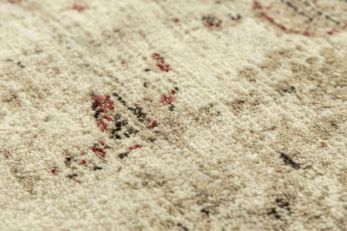 Rizzy Gossamer Area Rug, Style# GS084C, Size 3' x 5', Beige/Brown - Picture 4 of 18