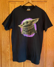 Star Wars Grogu Baby Yoda Mandalorian Mens Tee T-shirt M