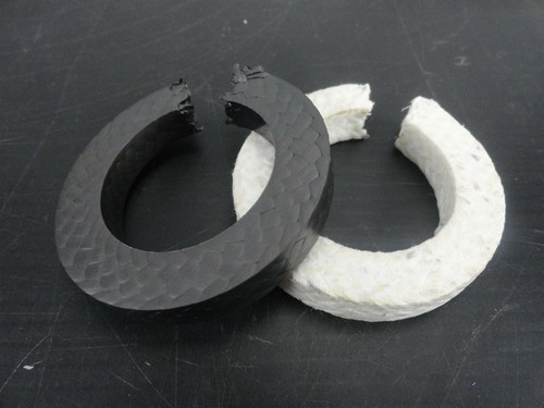 (Lot of 15) Braided GRAPHITE & CLOTH Mechanical Packing - 3/8" x 2" Dia. (NEW) - Picture 3 of 9