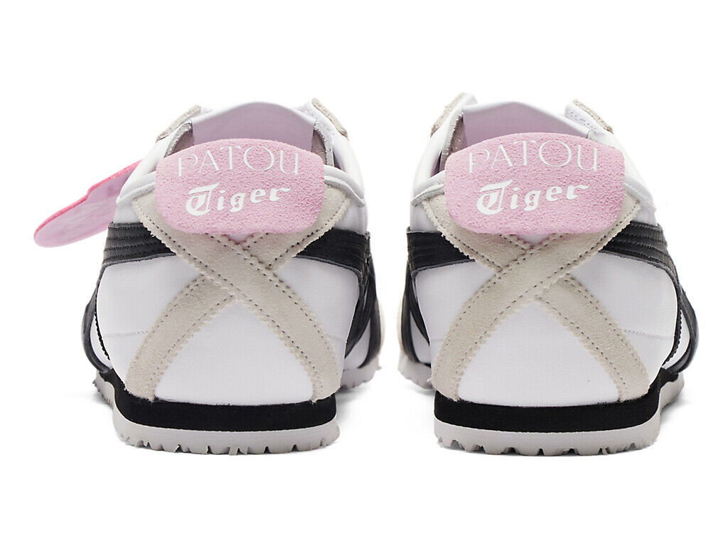 1183C380-100 PATOU Onitsuka Tiger Mexico 66 White Black 1183C380-100 PATOU Onitsuka Tiger Mexico 66 White Black