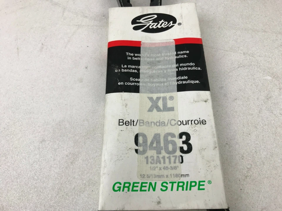 Accessory Drive Belt-High Capacity V-Belt XL Gates 9463 for Ford, GMC, Kenworth - Image 2 of 3