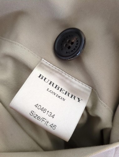 Burberry Herren Honey Kensington Trenchcoat IT 46 UK 36" Brustumfang XS S Runway LTD - Bild 16 von 19