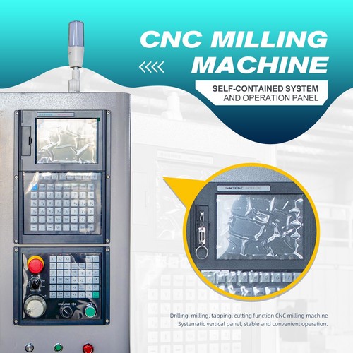 CNC Drilling and Milling Machine CDM7113 400*140mm ER20 12000RPM - Picture 2 of 11