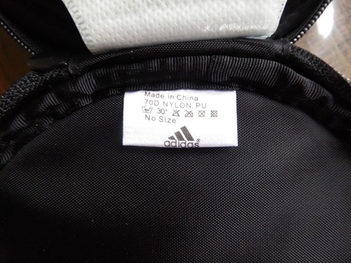 Neue runde Nylon CD Hülle Reißverschluss Adidas Logo für mehrere CDs - Bild 8 von 11