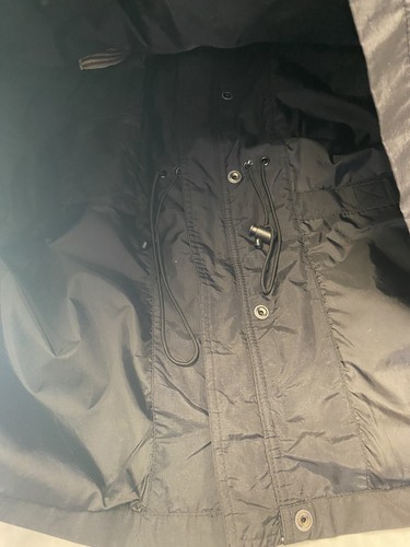 Holloway Motorcycle Jacket 2XL Windbreaker Jacket Full Zip Black American Flag - Picture 12 of 12