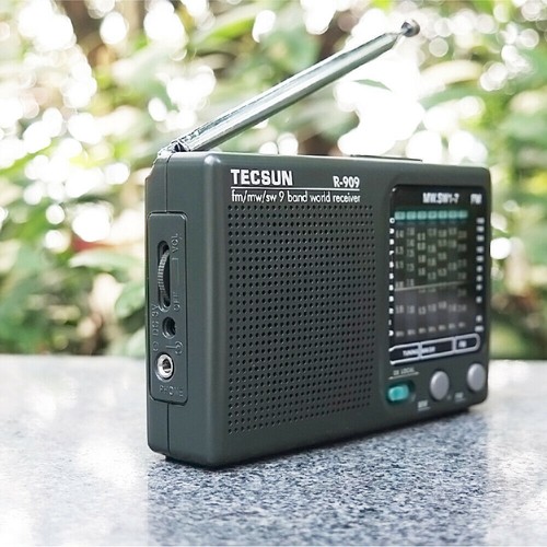 TECSUN R-909 Radio FM / MW / krótkofalowe DSP 9-pasmowy przenośny odbiornik światowy na prezenty - Zdjęcie 10 z 12