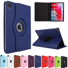 For iPad Air Pro 13 M2 M3 M4 2025 Rotating Smart Flip Leather Stand Case Cover