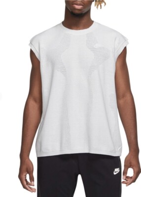 Nike Tech Pack Engineered Knit Sleeveless Top (Grey
