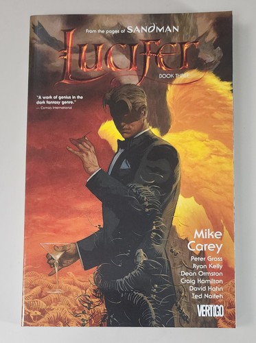 LUCIFER BOOK THREE  (DC Vertigo 2014 coll #29-45 ~ TPB 3 SC GN TP ~ Mike Carey) - Picture 1 of 4